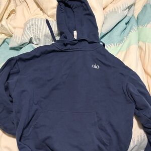 ALO Yoga Men's Deep Blue Hoodie